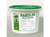 Rabolin 611 decoratiepleister silicaat 5 0mm. korrel 25kg. emmer  24st./pallet 