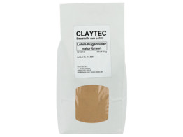 CLAYTEC Leem voegenvuller  BRUIN droog  1 5kg./zak
