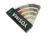 YOSIMA kleurenwaaier  24 x 6 cm  36 kleurkaarten met aangepast materiaal  25 tekstbladen.
