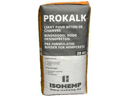 Bindmiddel ProKalk voor hennep beton zak 20kg. 10 zakken per m3 